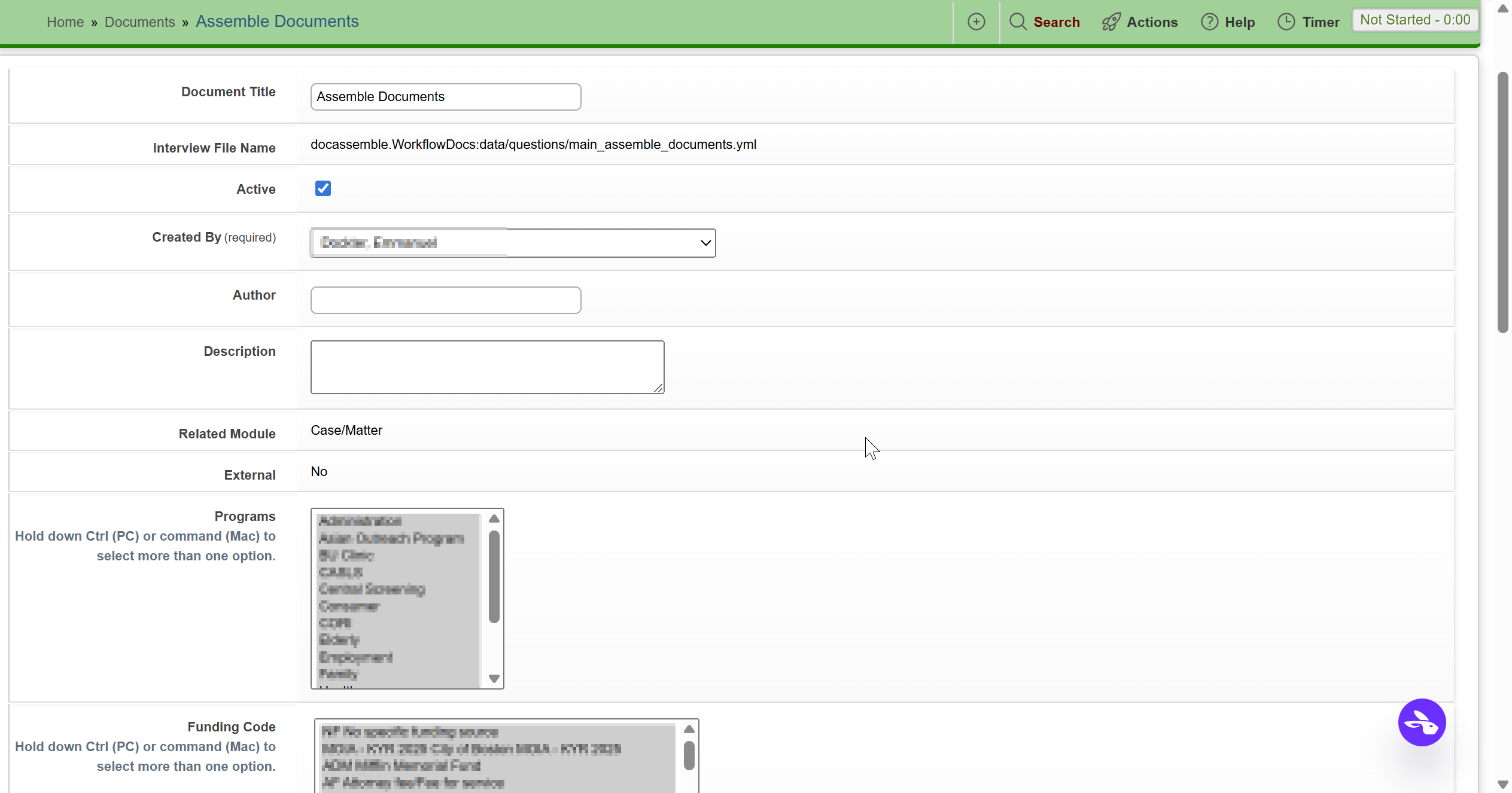 Workflow Filters