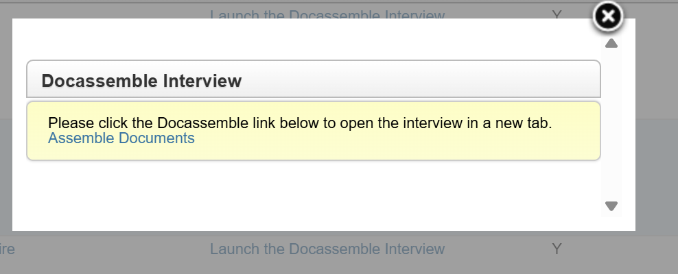 Interview Modal